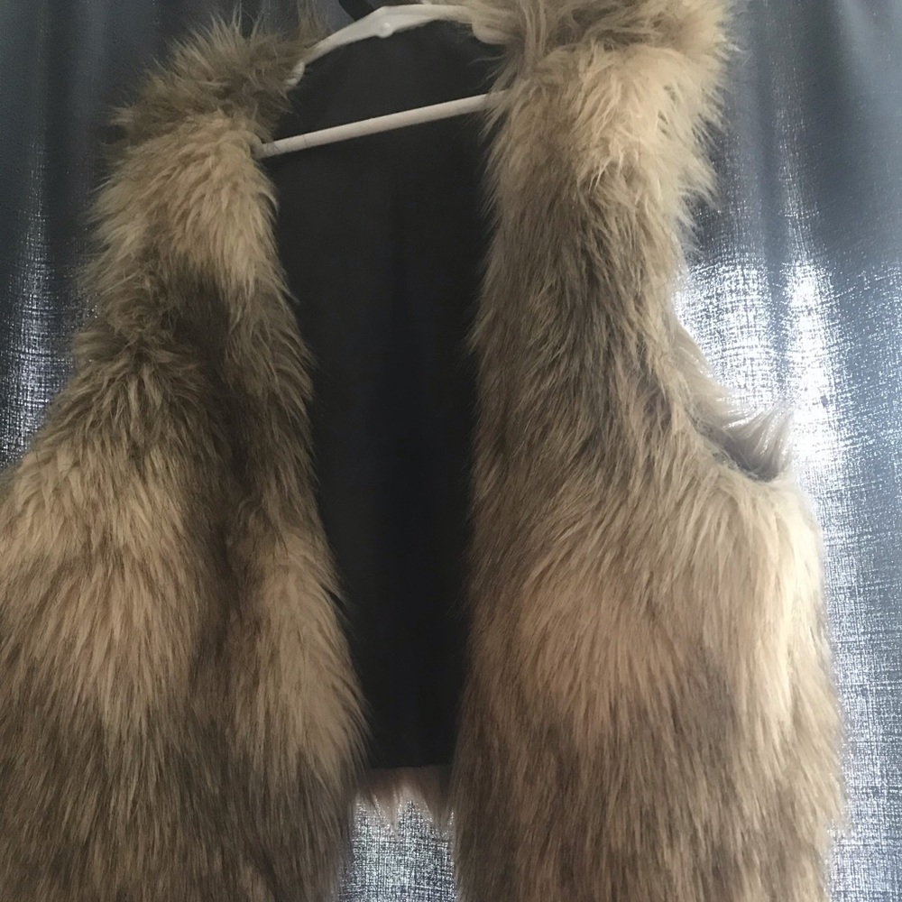 💕Fur vest